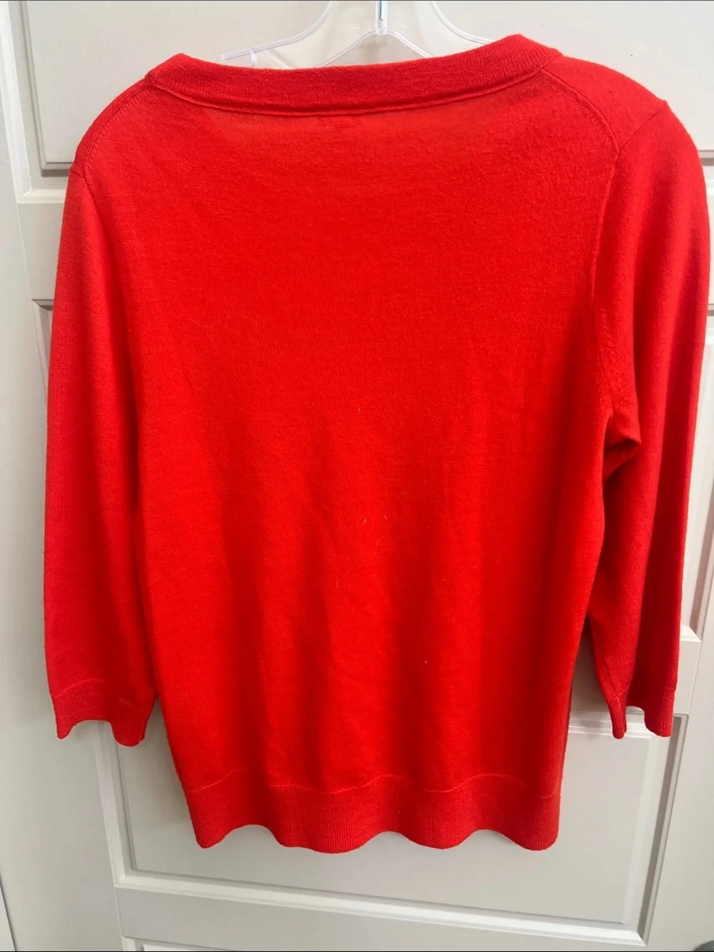 J. Crew Scoop neck Knit 100% merino wool tunic sweater M summer soft girl preppy